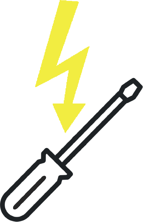 Ikona instalacji elektrycznych